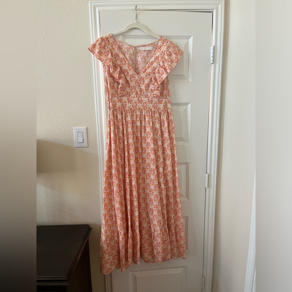 Floral Print Maxi Dress